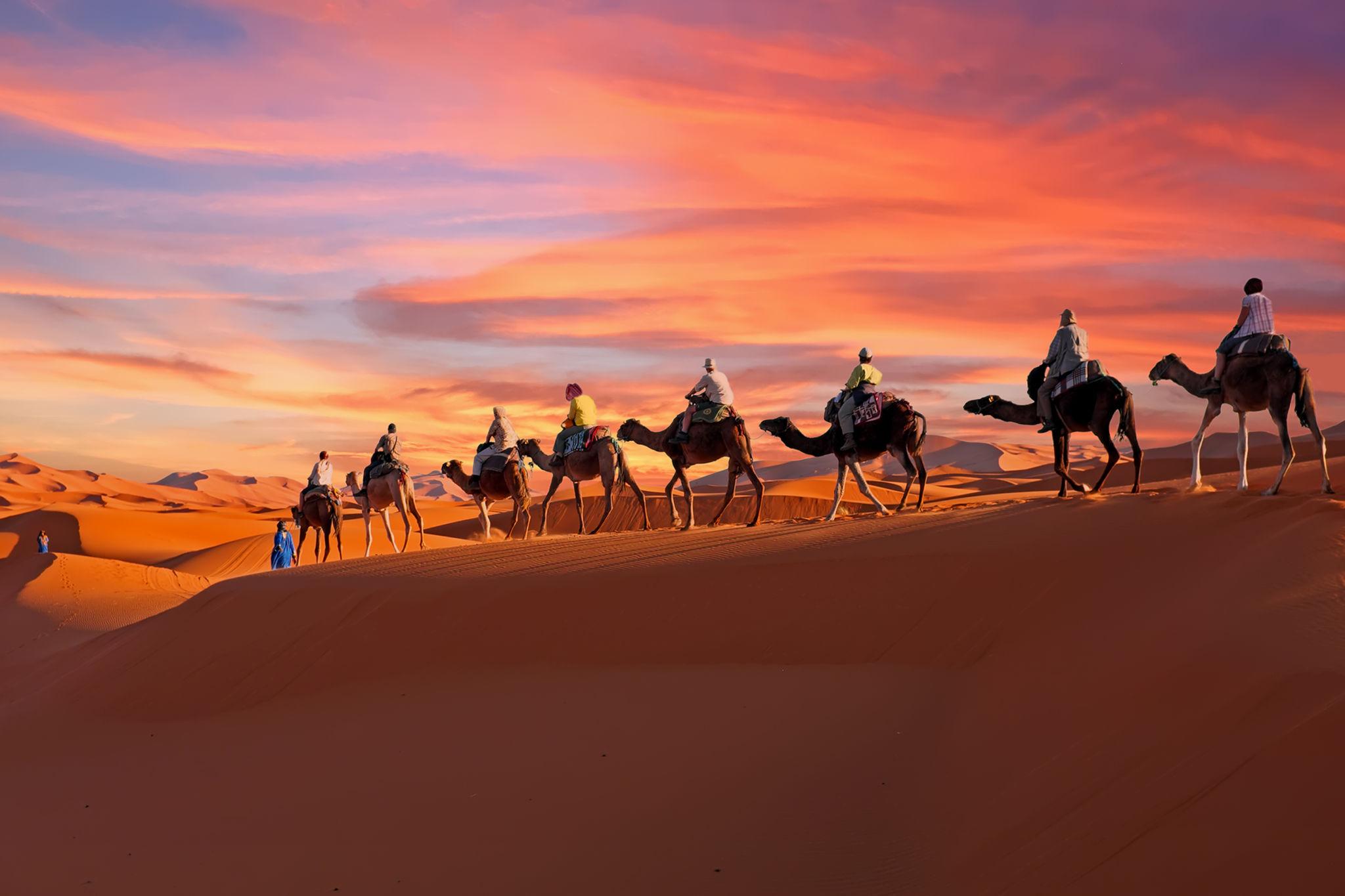 4 jours aux dunes de Merzouga, Zagora et les gorges du Todra