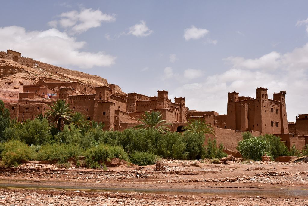 Marrakech – Ait Ben Haddou – Ouarzazate – Boumalne Dadès (300 Km)